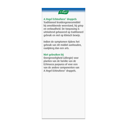 A Vogel Echinaforce druppels 100 Milliliter