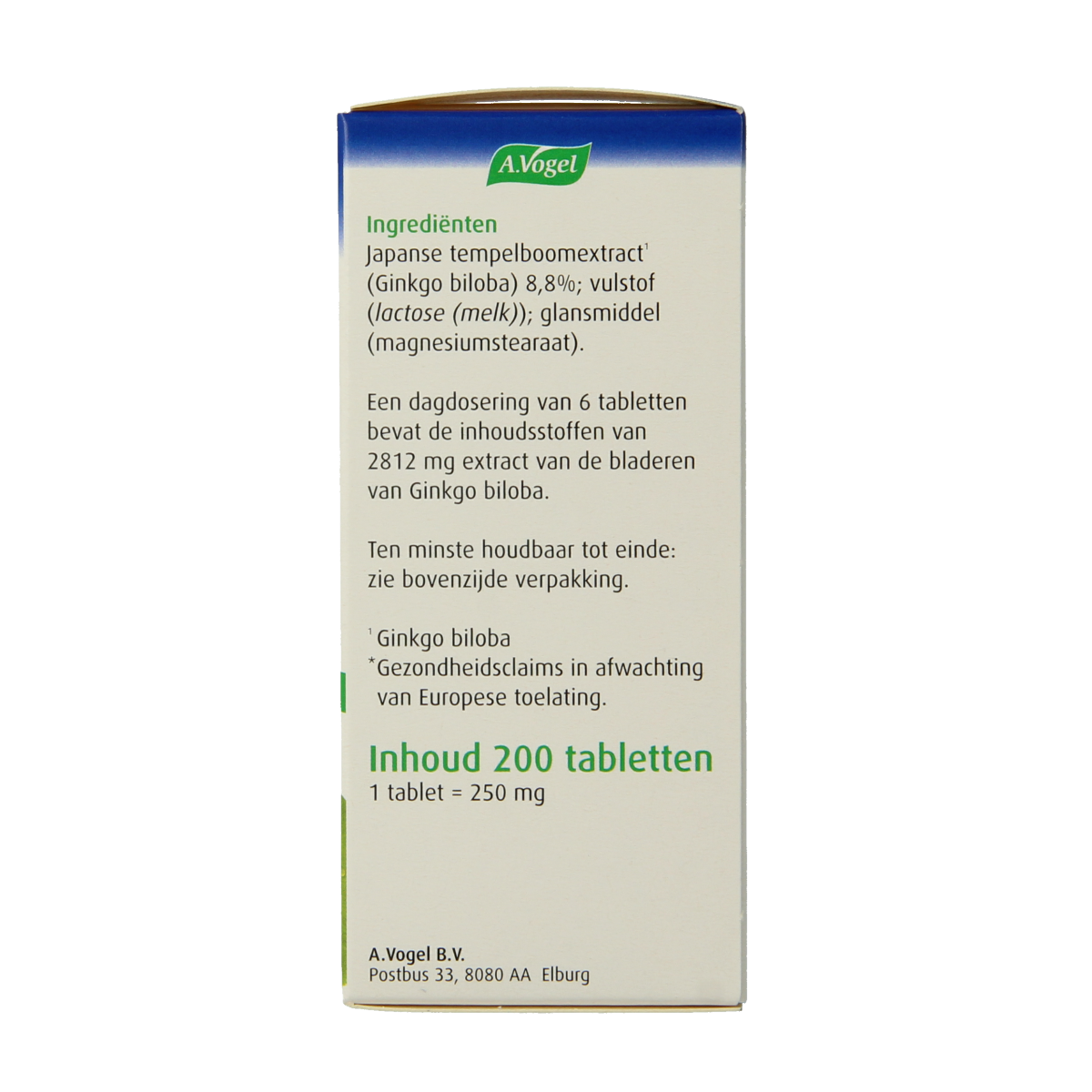 A Vogel Geriaforce doorbloeding 200.00 Tabletten