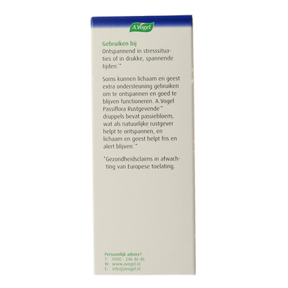 A Vogel Passiflora rustgevende druppels 100 Milliliter