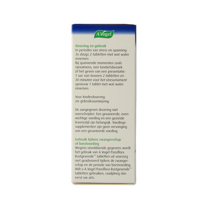 A Vogel Passiflora rustgevende tabletten 80 Tabletten