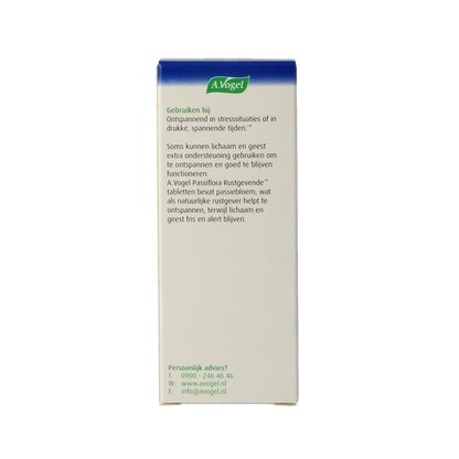 A Vogel Passiflora rustgevende tabletten 80 Tabletten