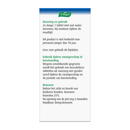 A Vogel Aesculaforce 50 Tabletten