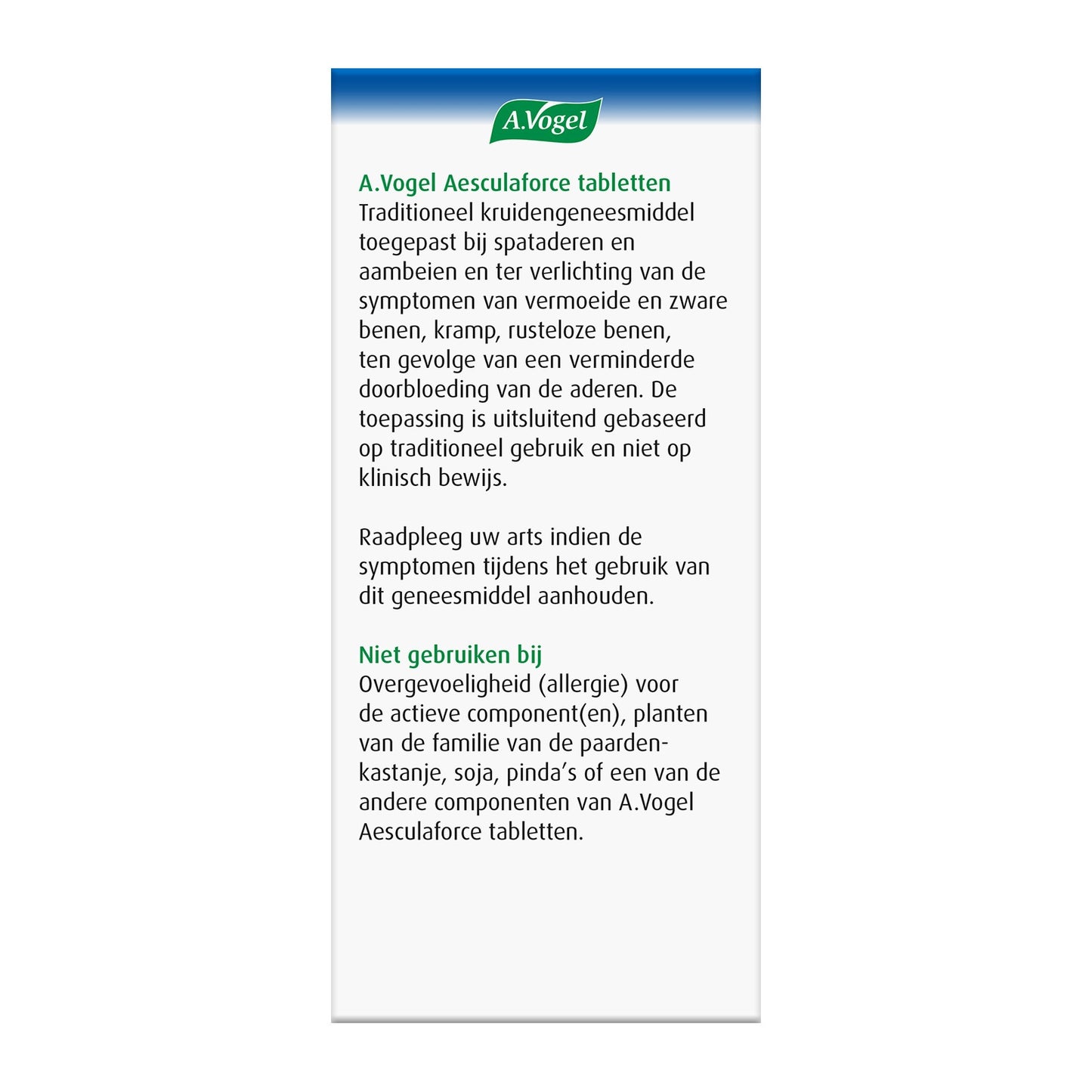 A Vogel Aesculaforce 50 Tabletten