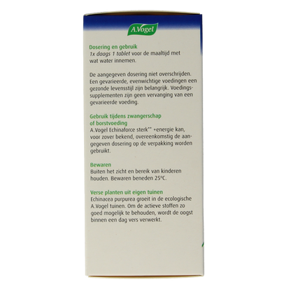A Vogel Echinaforce tablet sterk & energie 30 Tabletten