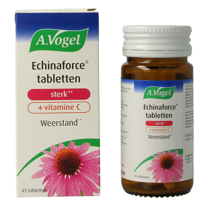 A Vogel Echinaforce sterk + vitamine C 45 Tabletten