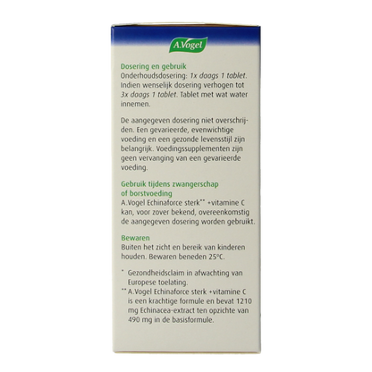 A Vogel Echinaforce sterk + vitamine C 45 Tabletten