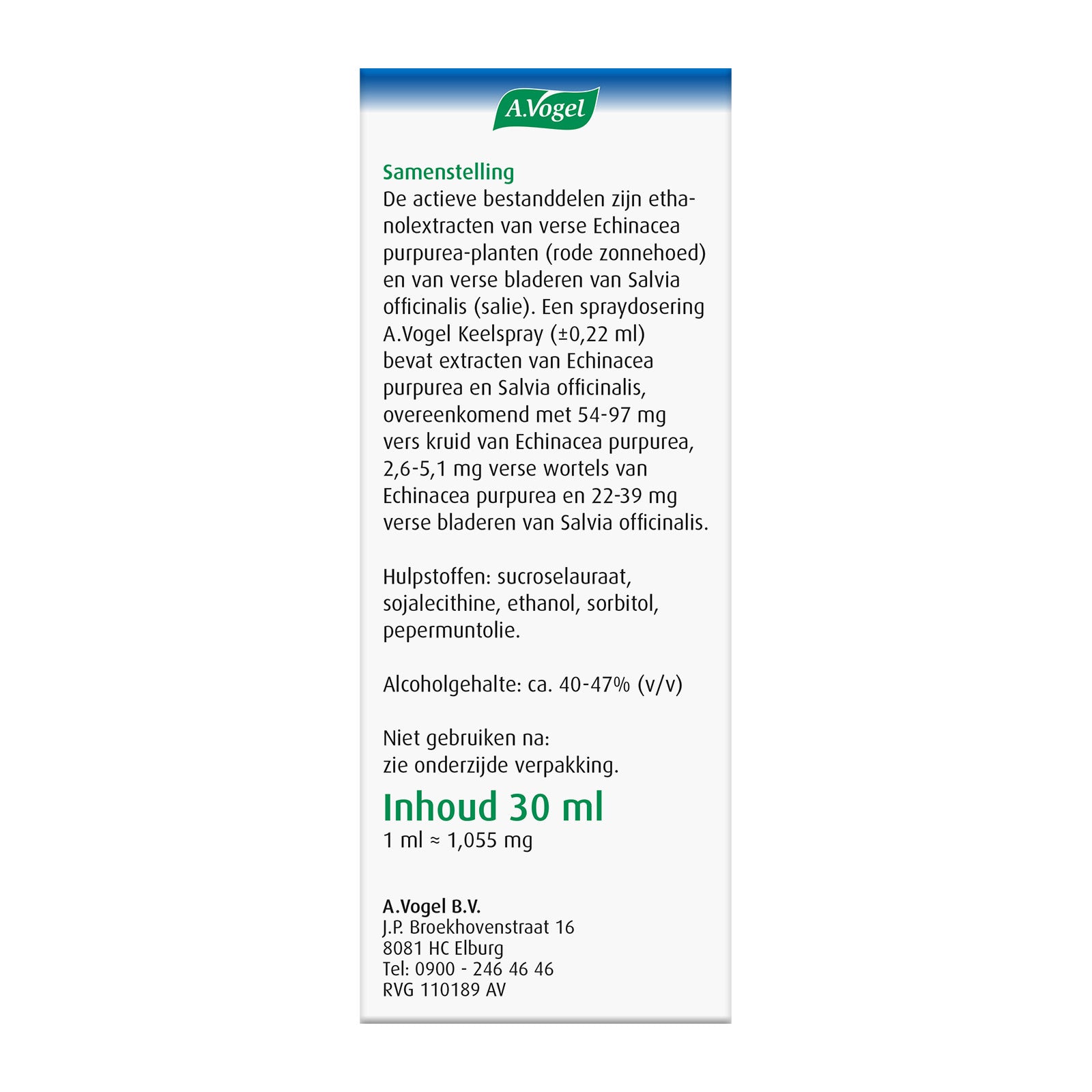 A Vogel Keelspray 30 Milliliter