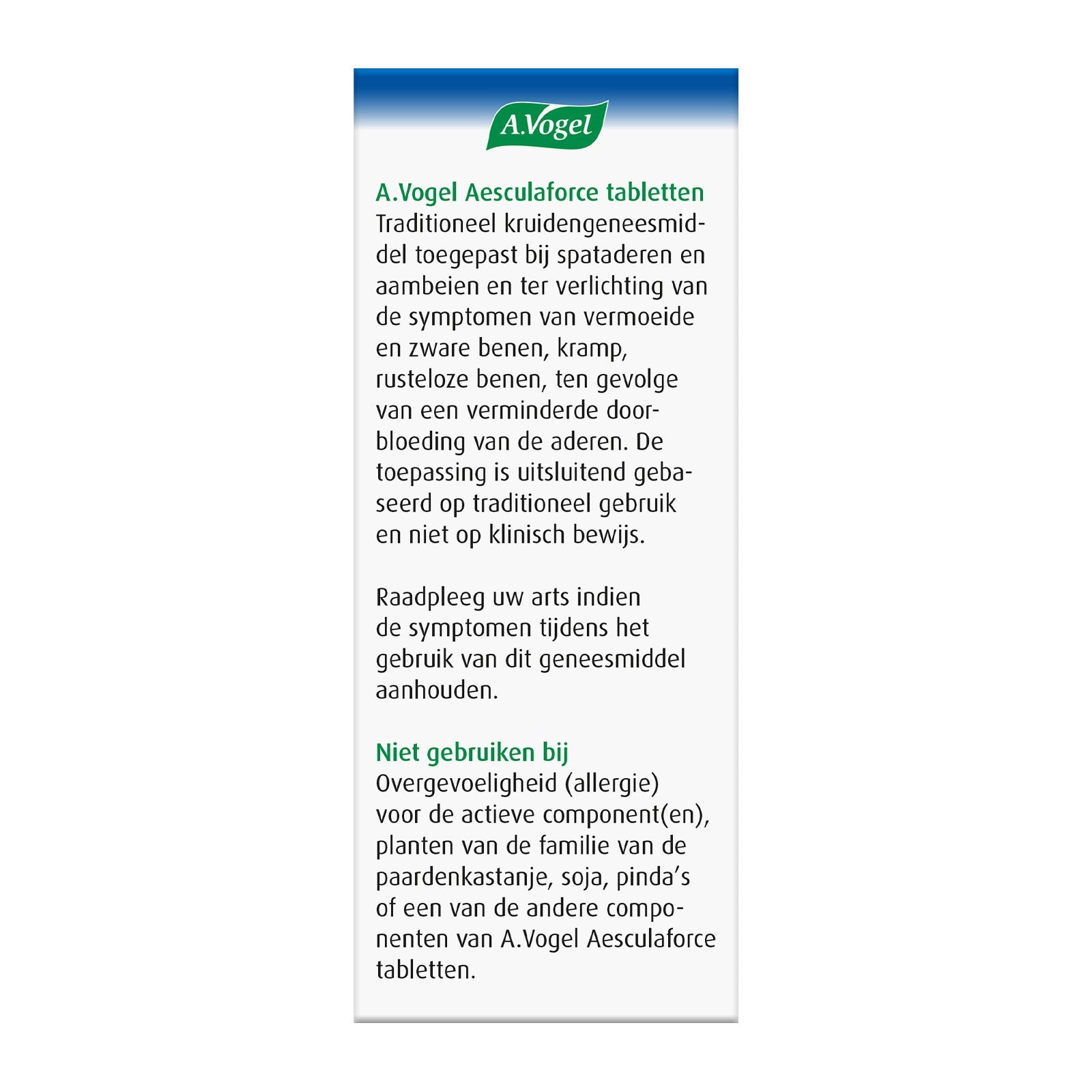A Vogel Aesculaforce 30 Tabletten