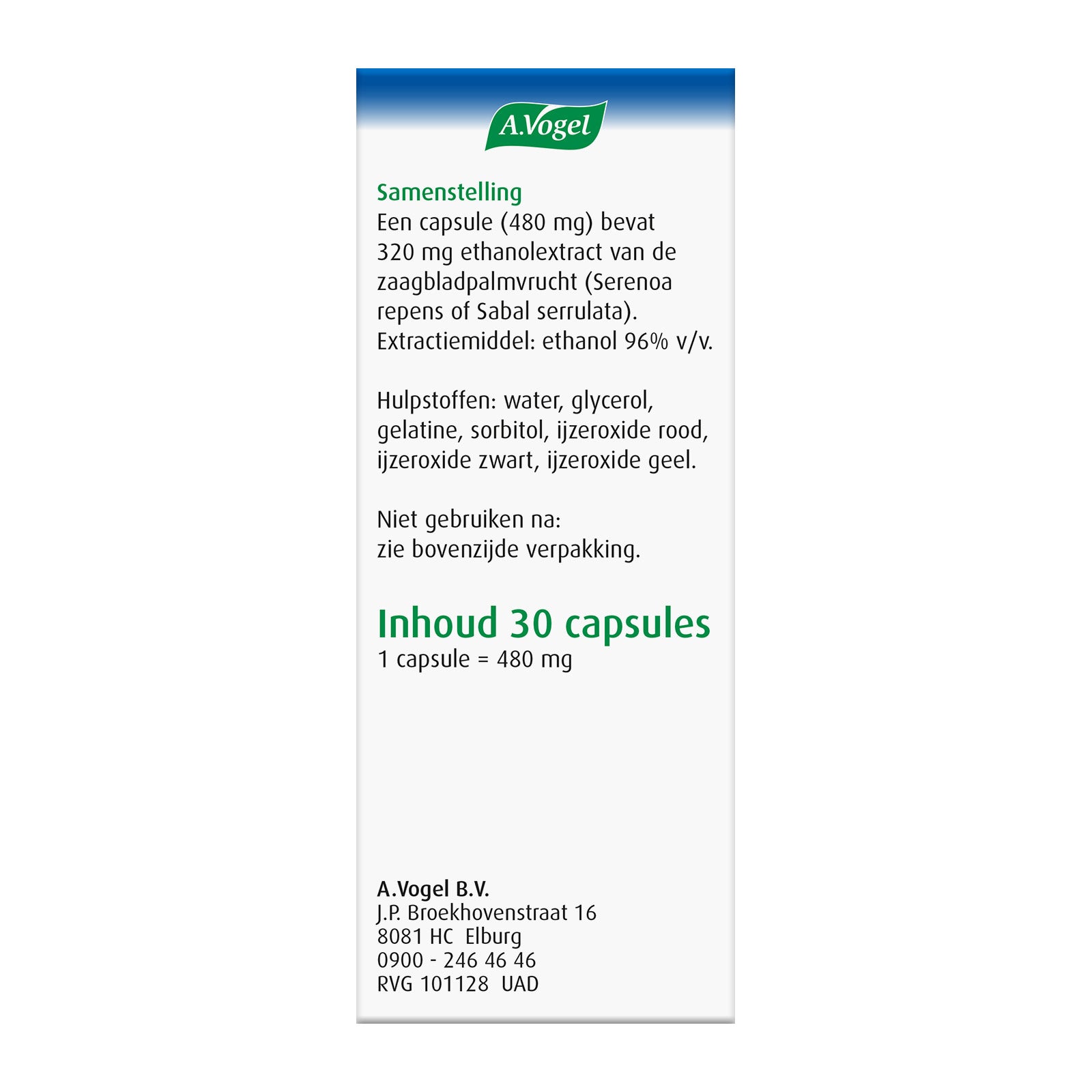 A Vogel Prostaforcemed 30 Capsules