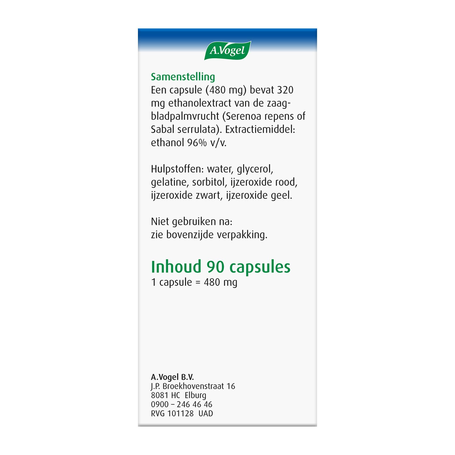 A Vogel Prostaforcemed 90 Capsules