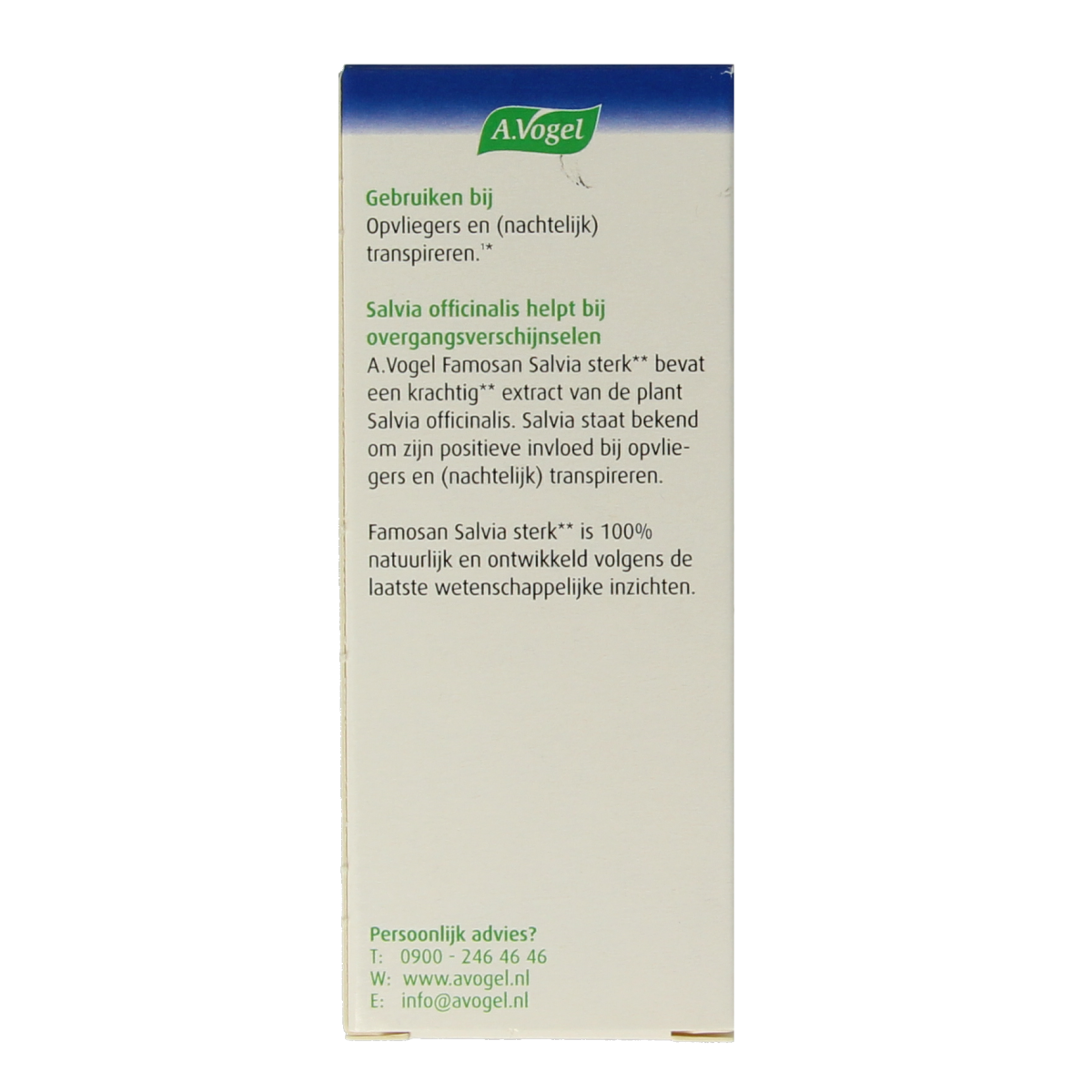 A Vogel Famosan salvia overgang sterk 25.00 Tabletten