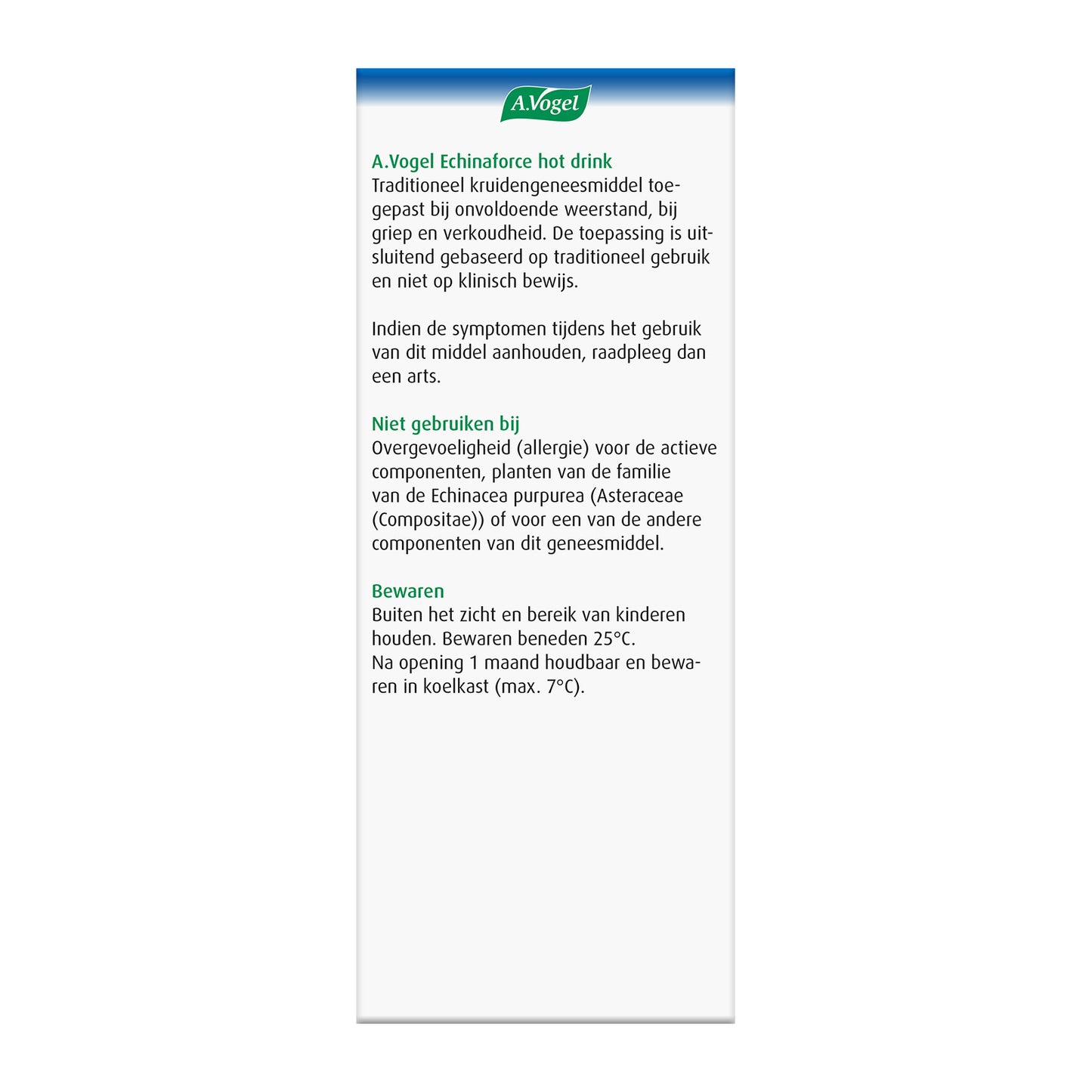 A Vogel Echinaforce hotdrink 100 Milliliter