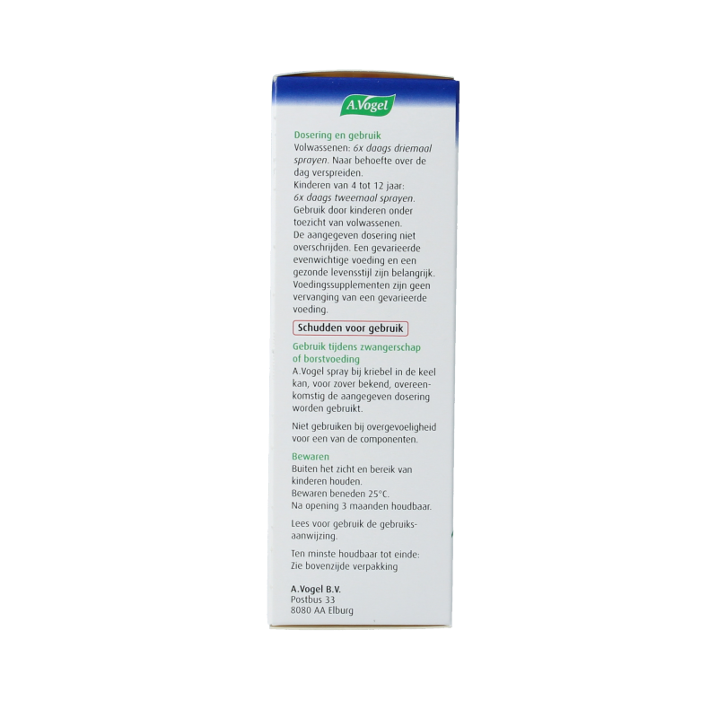 A Vogel Spray kriebel in de keel 30 Milliliter