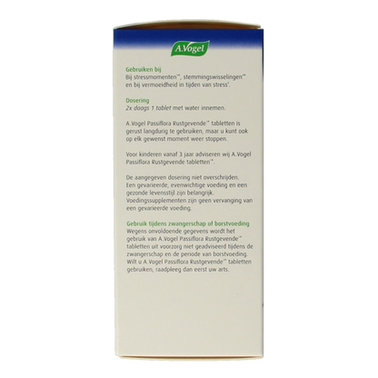 A Vogel Passiflora rustgevende tabl. stemmingswisselingen 30 Tabletten