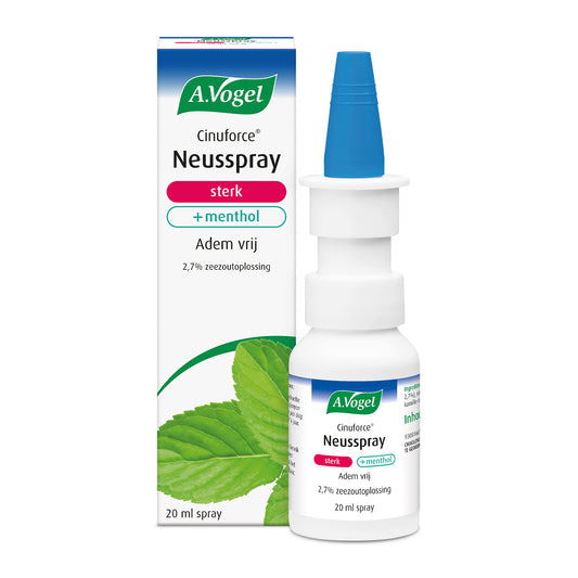 A Vogel Cinuforce neusspray extra sterk + menthol 20 Milliliter