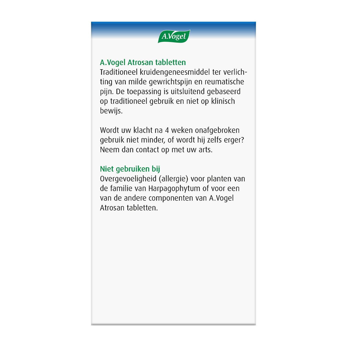 A Vogel Atrosan 120 Tabletten