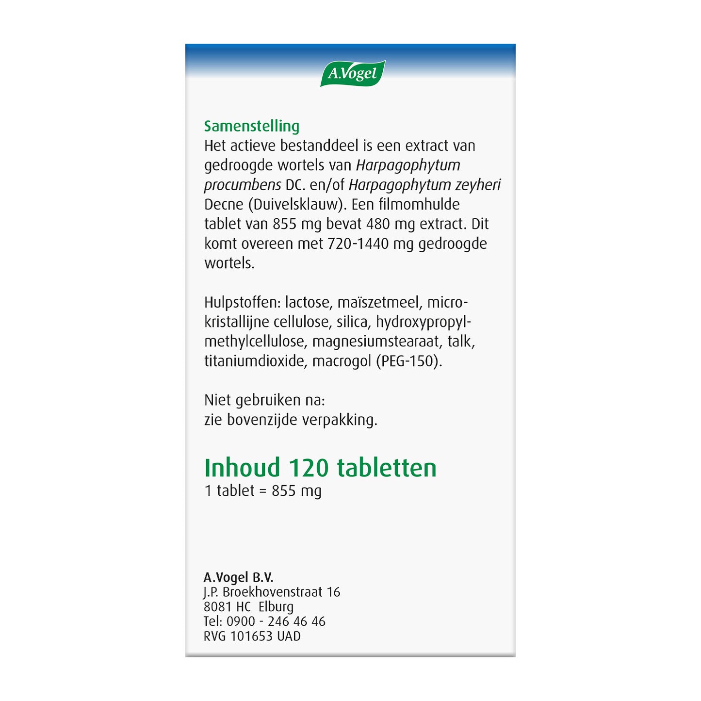 A Vogel Atrosan 120 Tabletten