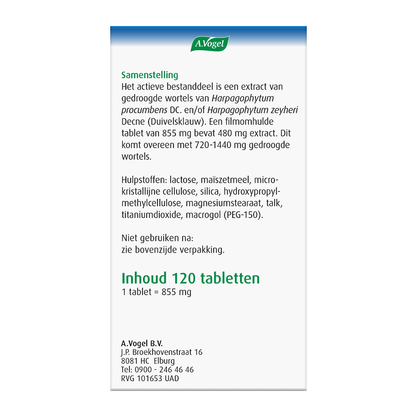 A Vogel Atrosan 120 Tabletten