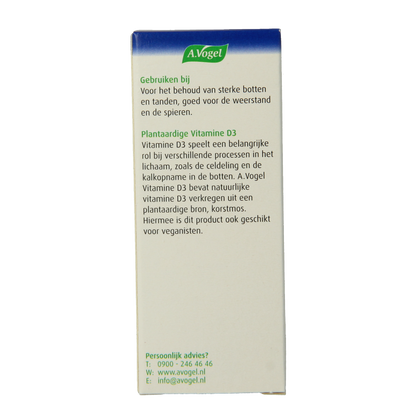 A Vogel Vitamine D3 10ug 100 Tabletten