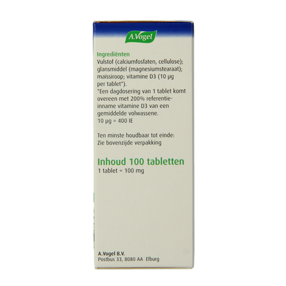A Vogel Vitamine D3 10ug 100 Tabletten