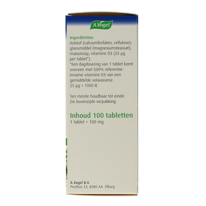 A Vogel Vitamine D3 25ug 100 Tabletten