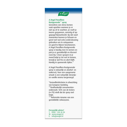 A Vogel Passiflora rustgevende spray 20 Milliliter