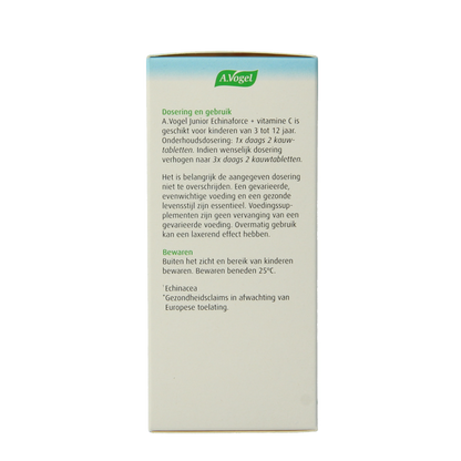 A Vogel Echinaforce junior & vitamine C 80 Kauwtabletten