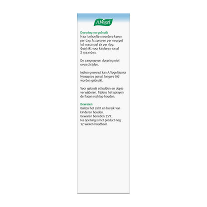 A Vogel Junior neusspray 15.00 Milliliter