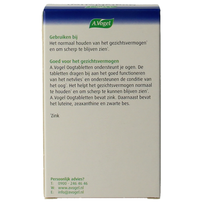 A Vogel Oogtabletten 60 Tabletten