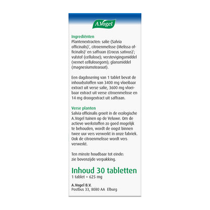 A Vogel Nachtrust tabletten overgang 30 Stuks