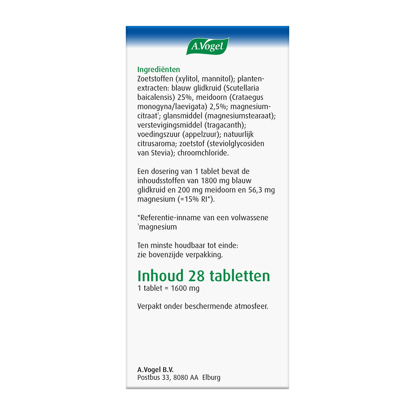 A Vogel Focus en concentratie 28 Kauwtabletten