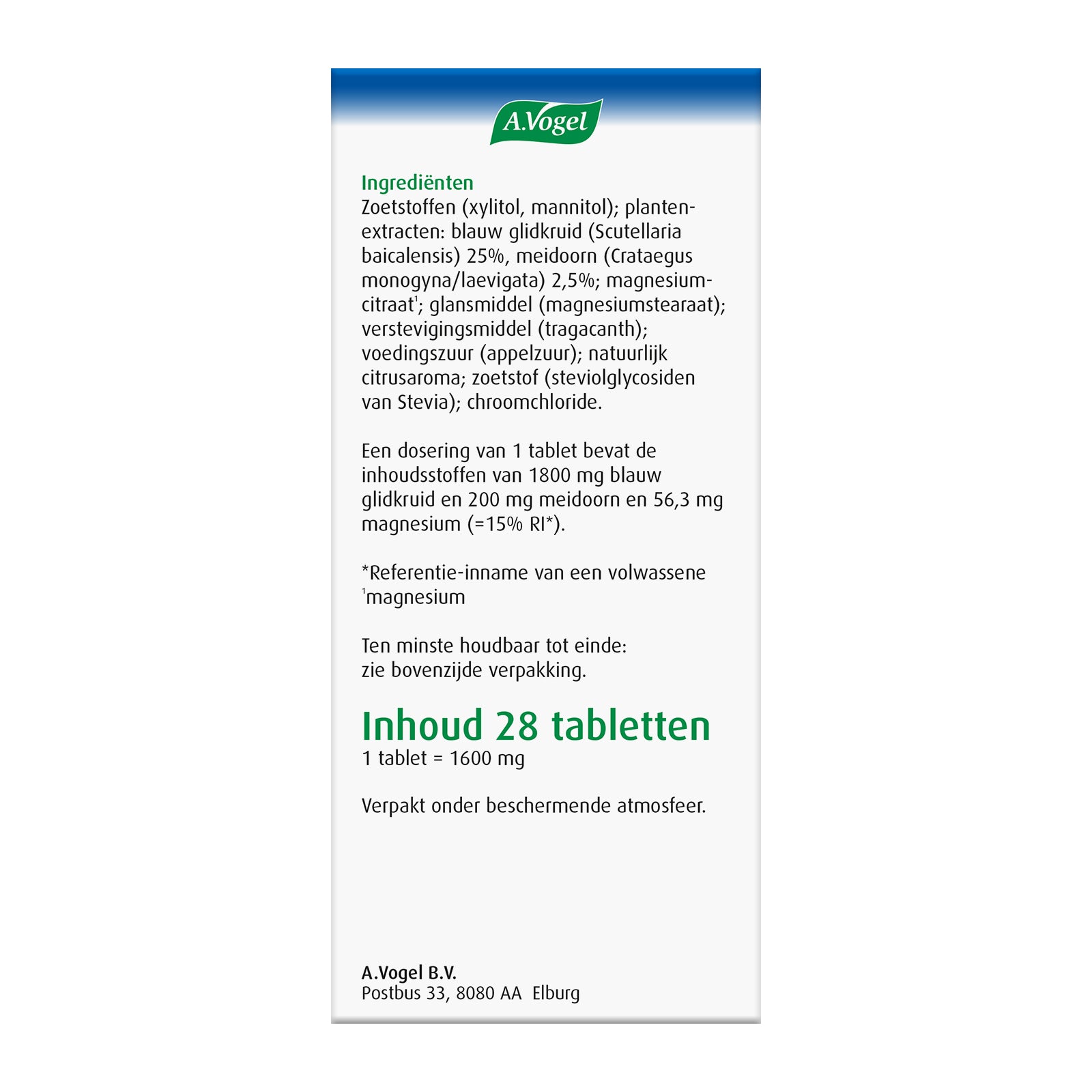 A Vogel Focus en concentratie 28 Kauwtabletten