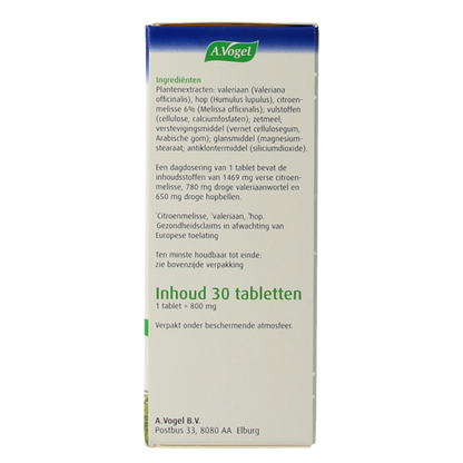 A Vogel Dormeasan nachtrust 3-in-1 30 Tabletten