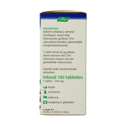 A Vogel Kelpasan schildklier 180 Tabletten