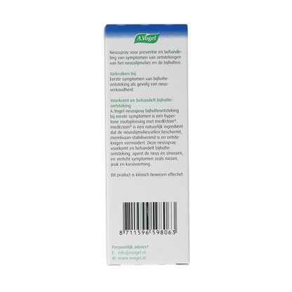 A Vogel Neusspray bijholte eerste symptomen 20.00 Milliliter