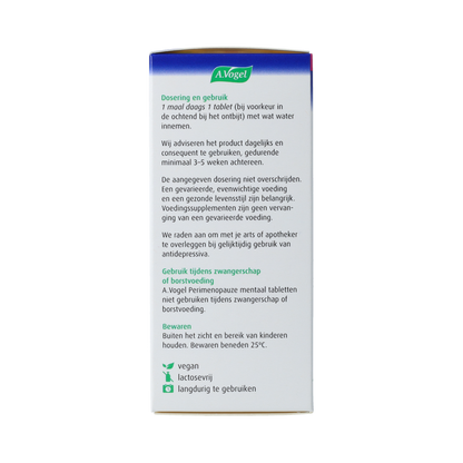 A Vogel Perimenopauze mentaal tablet 30.00 Tabletten