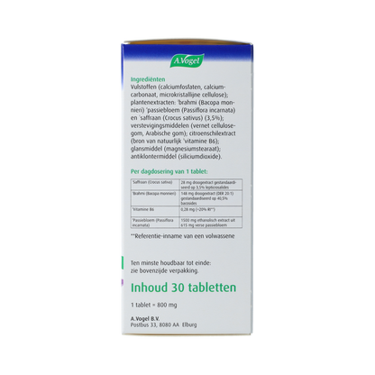 A Vogel Perimenopauze mentaal tablet 30.00 Tabletten