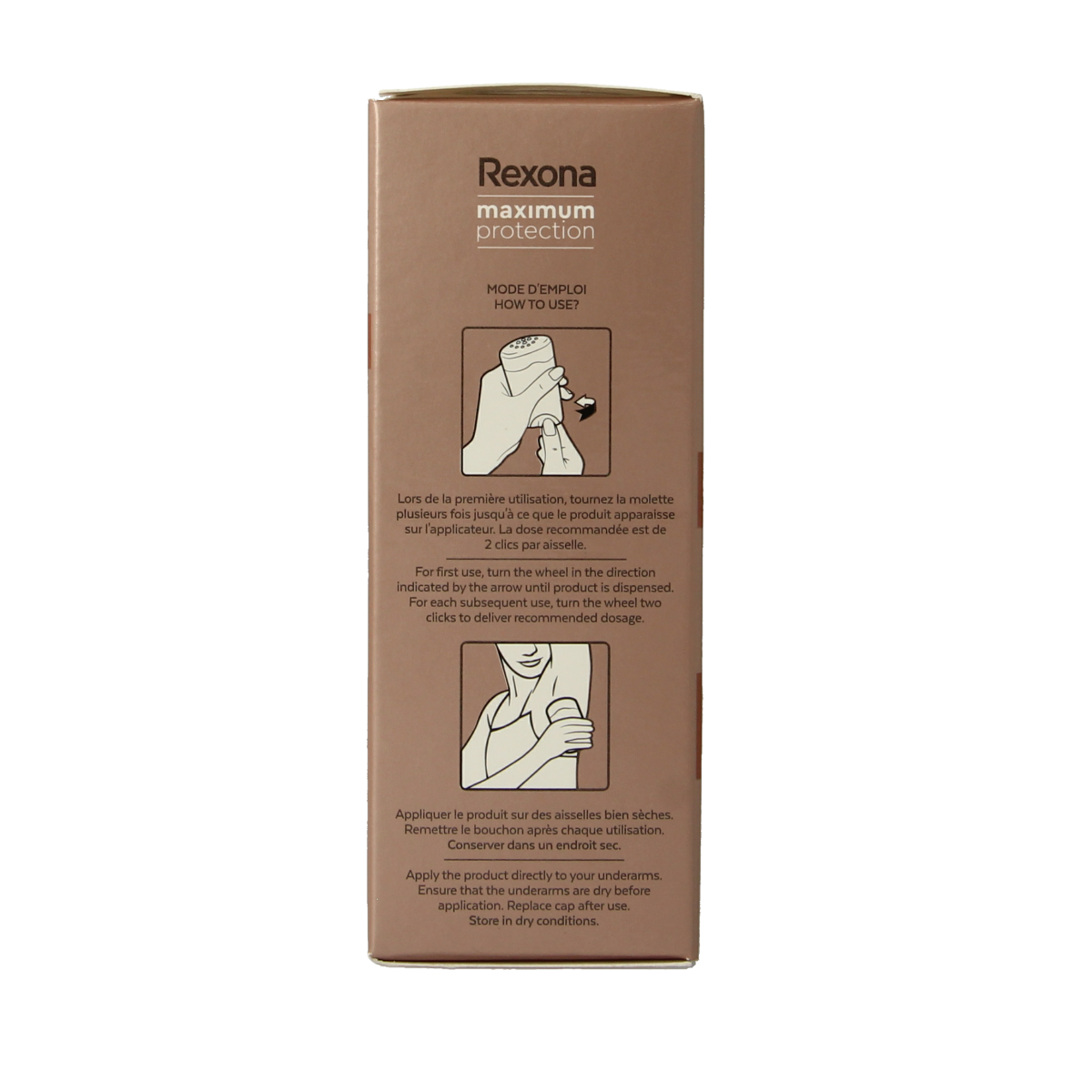 Rexona Deodorant stick women max prot sensitive 45.00 Milliliter