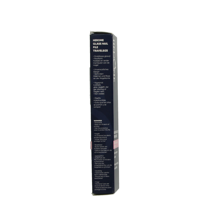 Herome Travel size glas vijl 1 Stuks