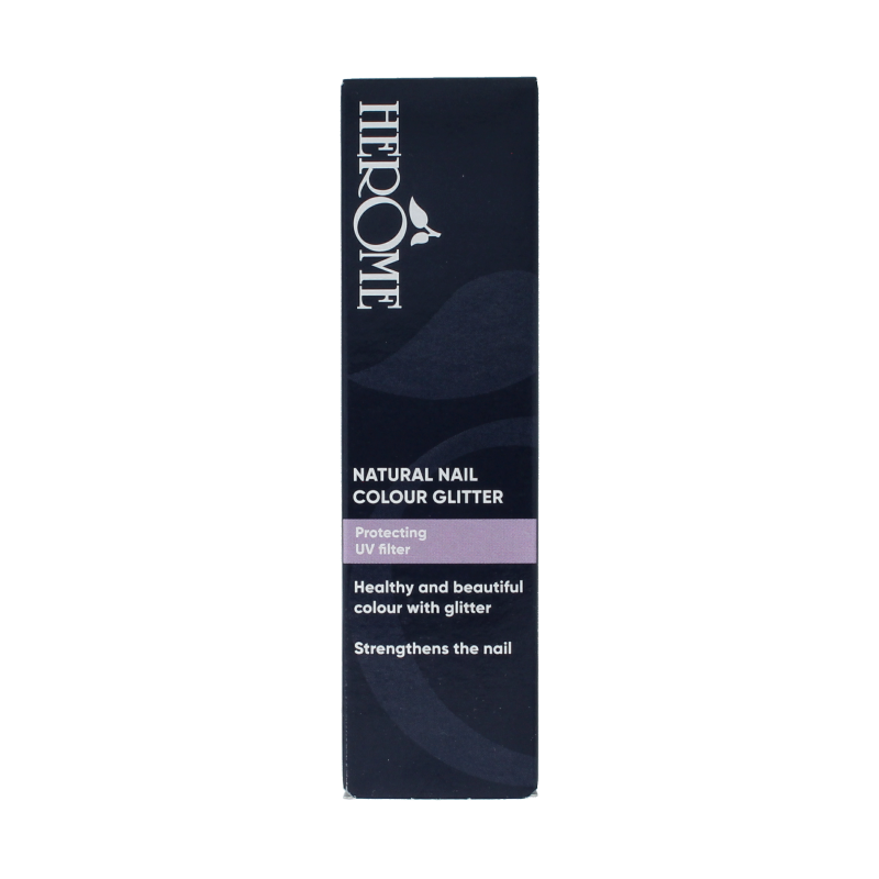 Herome Natural nail colour glitter 10 Milliliter