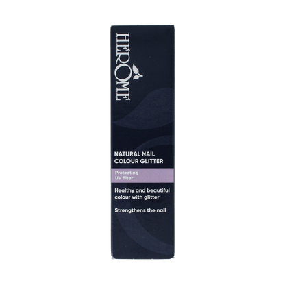 Herome Natural nail colour glitter 10 Milliliter