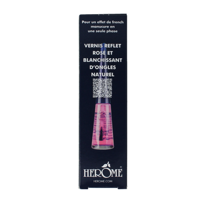 Herome Natural nail whitener pink glow 10 Milliliter