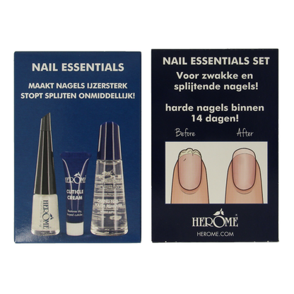 Herome Essentials set voor zwakke en splijtende nagels 1 Set
