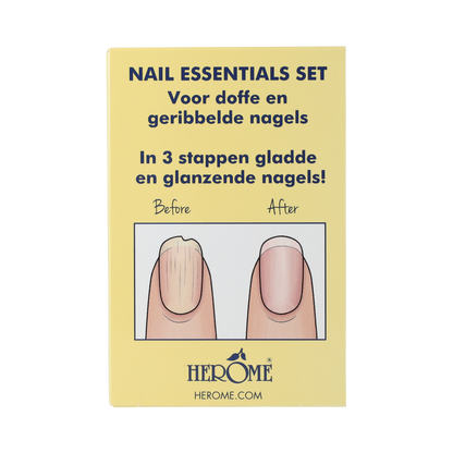 Herome Essentials set voor droge & geribbelde nagels 1.00 Set