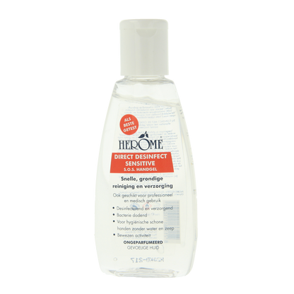 Herome Direct desinfect ongeparfumeerd sensitive 75.00 Milliliter
