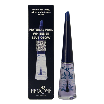 Herome Natural nail whitener blue glow 10 Milliliter