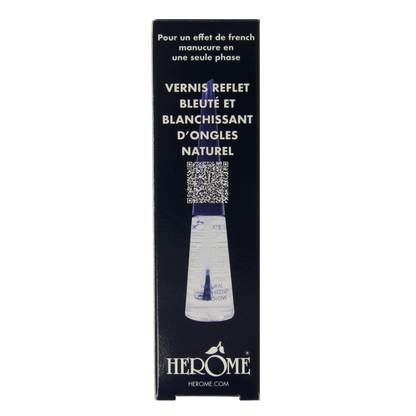 Herome Natural nail whitener blue glow 10 Milliliter