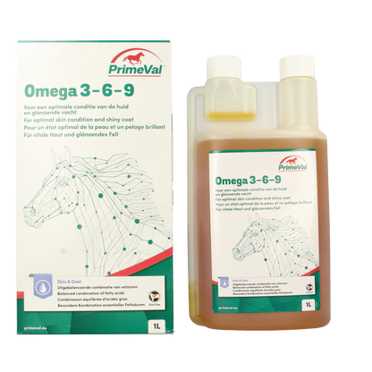 Primeval Omega 3-6-9 paard 1 Liter