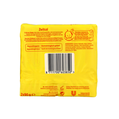 Zwitsal Zeep 2-pak 180 Gram