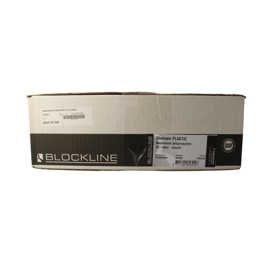 Blockland Inneem/maatbekers PP 25-30ml 1500 Stuks